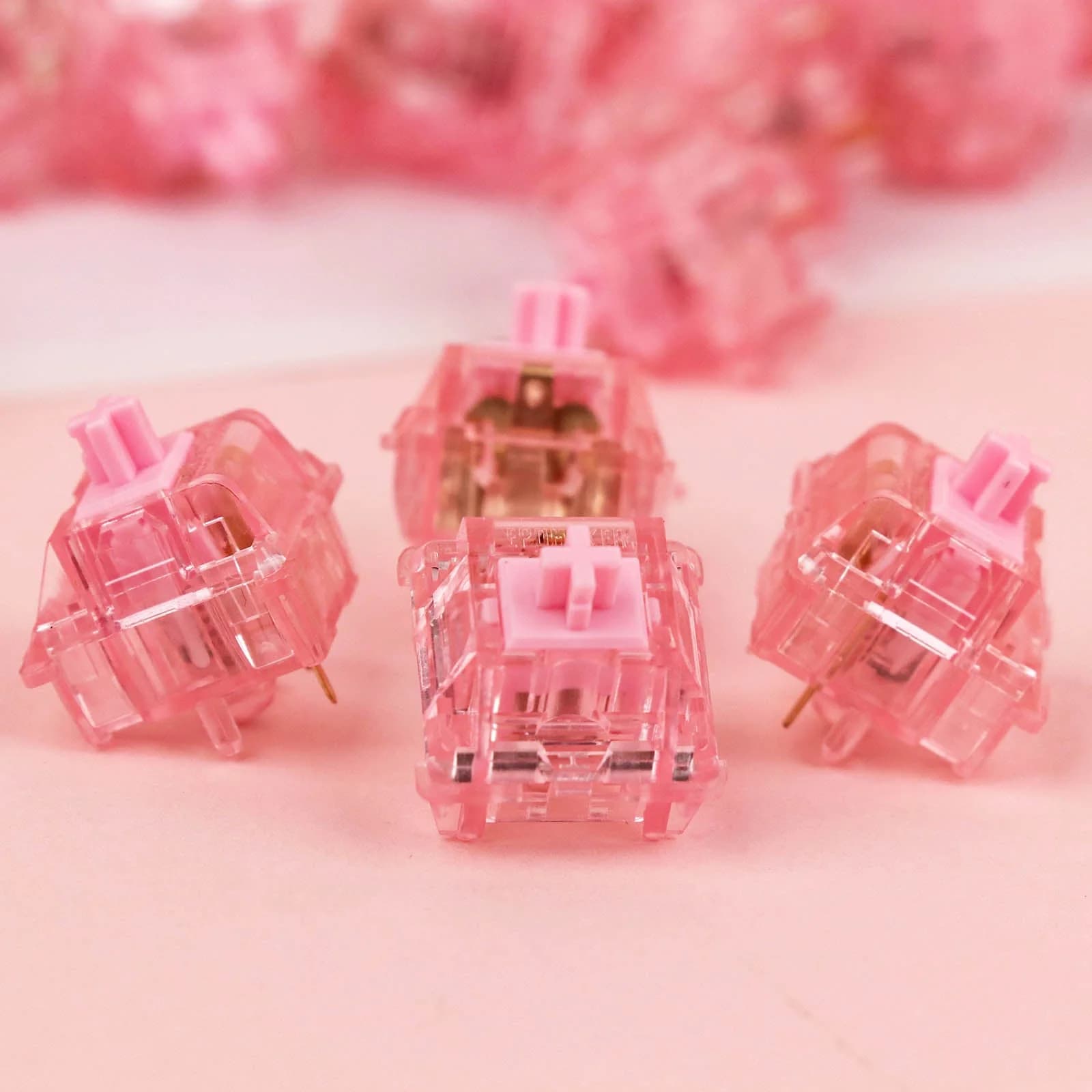 Close-up of a KOVE keyboard switch